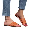 Summer Slippers Women Luxury Outdoor Beach Flip Flops Female Flat Sandals Woman Trend Design Slides Shoes Plus Size 43 240313