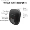 Haut-parleurs d'ordinateur WIND 3s Bluetooth haut-parleur extérieur vélo caisson de basses extérieur mini haut-parleur à distance étanche et anti-poussière DesignY240320