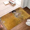 Mattor Custom Gustav Klimt Doormat Mat Anti-Slip målning Art Bath Kitchen Bedroom Rug Carpet 40 60cm