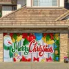 Tapisserier Holiday Celebration Decoration Exquisite Christmas Style Tapestry Seasonal Garagedörrskydd med Rich Color Party