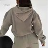 White Foxx Hoodie Tracksuit مجموعات ملابس مجموعة النساء ربيع الخريف الشتاء الجديد هوديي مجموعة من المألوف رياضة طويلة الأكمام ذات الأكمام الطويلة