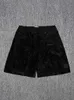 شورتات الرجال الجديدة 2024 صيف S T Mens Beach Pants Metal Nylon Sports Short Quical Drying Shorts Quarter Bants Decoration J240319