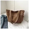 Женская сумка через плечо на шнурке, модная сумка через плечо, сумки большой вместимости в стиле ретро, повседневная сумка с несколькими карманами на молнии