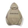 Дизайнерские толстовки для мужчин и женщин ESS Hoodie из хлопка с 3D буквами и графическим рисунком негабаритной теплой толстовки h2y с капюшоном с длинными рукавами и капюшоном, размер S-XL