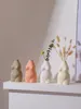 VASES NORDIC裸の女性ボディアートセラミック花瓶アクセサリーホーム家具工芸品エルリビングルームデスクトップ彫像装飾装飾