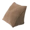 Pillow Corduroy Triangle Lumbar Support Can Be Removed And Washed To The Waist Plain Office Car Slip Pillowcase
