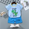 Wholesale New Boys' and Girls' Summer Thin T-Shirt Yucca Dog The Summer I Got Pretty Sweatshirt Shorts Printed 45 Style A98 DHL