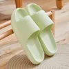 HBP Non-Brand Fashion Women Summer Soft Slippers Thick Platform Bathroom Home Men Indoor Non-slip Anti-slip Female Cloud Cushion Slides