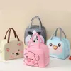 Cartoon Lunch Bag Portable Cute Pet Oxford Cloth Thickened Insulation Fresh Handheld Ice Pack Box 240320