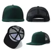 Ball Caps Customo Logo Borduren 7 Panel Trucker Hat Unisex Patchwork Ademend Mesh Sport Hip Hop Cap Vizier Casquette Gorros