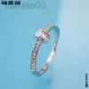 Desginer Catier Armband Carier Armband S925 Silver Ring Female Zircon Card Home Nail Style Live Mouth doftande vindring Öppen ring