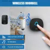 Doorbells KERUI wireless ring doorbell waterproof doorbell with battery 500ft remote control cordless 32 chime 433MHz outdoorY240320