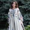 Best Selling Womens Apparel Holiday Casual Long Ukrainian Dress Embroidered Summer