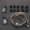 Hörlurar tinhifi c2 mech warrior dynamic förare inear wired hörlur IEM PU+LCP Composite Membran hörlurar 2PIN 0,78 | 7Hz Zero KZ