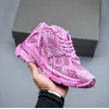 Projektanci Women Men Buty Casual Buty Track 7.0 Runner Transt Treners Black White Pink Blue Burgundy Dekonstrukcja Burgundowe trampki Jogging Hoting 7 Sneakers