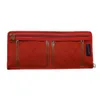 Yazzii Hine Feet Bag Supply - Organisateur d'accessoires de couture avec poches Rouge