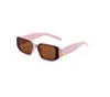 Lunettes de soleil de marque classique Y lettre lunettes bande PC cadre plage lunettes de soleil pour hommes femmes 6 couleurs en option numéro 96
