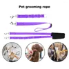 Hundkläder Pet Grooming Tool Kit med justerbar förlängningsrem Multifunktionellt rep koppel för bad husdjur