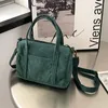 حقيبة Corduroy Crossbody سعة كبيرة من حقائب الكتف