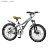 Bikes Ride-Ons OUTUP Childrens Mountain Bike 20 Inch Aluminum Alloy Student Car 10-15 Year Old Sing Speed Bicyc Baby Strolr Whosa L240319