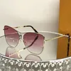 Occhiali da sole moda uomo donna di alta qualità Centro occhiali da sole fiore 2 stili con scatola 26417