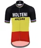 2018 MOLTENI ARCORE Team BELGIUM Retro KLASSISCH NUR KURZE ÄRMEL ROPA CICLISMO HEMD RADFAHREN JERSEY RADFAHREN KLEIDUNG GRÖSSEXS4XL9787056