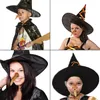 Party Decoration Halloween Simulation Latex Nose Fake Wicked Witch Props Masquerade Mask Cosplay