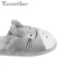 Bottes Totoro Cat de chat mignon animaux animaux / hommes couples pantoufle à la maison pour les plats de chambre à coucher intérieurs chaussures d'hiver confortables