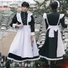 cosplay Costumi anime Costume da cameriera uomini neri giochi di ruolo vieni carino vestito Lolita anime Lolita ragazza quotidiana Halloween Festa di Natale stockC24320