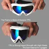 Goggles Feiyu Snowboard Ski Goggles Маска Ветропроницаемые лыжные солнцезащитные очки UV400 Мотокросс с дороги Шляпки шлем песчано -доказательство Бранка де Нейв