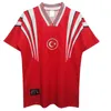 Rétro 1990 Turquie Club Ensembles complets Maillot de football Équipe nationale Burak Kenan Karaman Hakan Calhanoglu Zeki Celik Sukur Ozan Kabak Yusuf Yazici Turquia Maillot de football