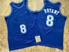 1996 1997 1998 Authentic Basketball Bryant 24 Джерси Деннис Родман 73 Футболка Throwback Team Красный Синий Желтый Фиолетовый Белый Черный Ретро Вышивка 1999 2001 2002 2007