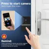 Doorbells Z30 kabellose Türklingelkamera mit Chime, Smart Home, Sicherheits-Video-Gegensprechanlage, Nachtsicht, WiFi, intelligente Türklingel, AudioY240320