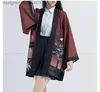 Cosplay Anime Costumes Unisexe Play-jeu anime Harajuku Style japonais Kimono Haori Cardigan Bungo Stray Dog Dazai Osa Halloween Dressing Partyc24320