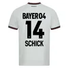 23 24 25 Bayer Leverkusen Forması 23 24 25 Erkek Çocuk Kiti Wirtz Şampiyonu Leverkusen Trikot Paulo Schick Futbol Gömlek Bayer 04 Kitler Özel Kit Bayern Trikot Oyuncu