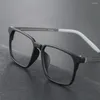 Montature per occhiali da sole CHFEKUMEET Plastica Titanio TR90 Occhiali da vista Montatura per occhiali Ultraleggeri 9g Occhiali da vista Lenti trasparenti per Uomo Donna