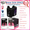 Original Breze Stiik SPACE 6000 Puff Desechable E Cigarrillo Vaper Bar Batería 1500mAh 13ml 6k Puff 10 Sabores