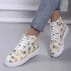 Casual Shoes Strawberry Canvas Women 2024 High Top Lace Up Sneakers Flat Sweet Walking Vulcanized