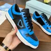 Downtown Leather Sneakers Patchwork Leather Sports Shoes Rubber Soles Famous designer par shoes Low Top Sports Shoes Couple Comfortable Skateboard Walking Shoes