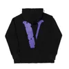 VLONE Hoodie New Cotton Lycra Fabric Men's And Women's Reflective luminous Long Sleeved Casual Classic Fashion Trend Men's Hoodie US SIZE S-XL 6002