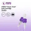 針Popu Omni Classic Twist Lock Cartridge Tattoo針恒久的なメイクアップ眉毛アイライナーリップスrl rs f sf