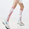 コンプレッションの靴下を走るソックスストッキング2030 mmHg女性マラソンサイクリングフットボールのための高品質のスポーツソックス