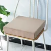 Almofada de alta densidade esponja sofá almofadas removível e lavável tapete de janela cor sólida tatami cadeira quatro estações