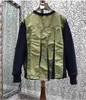 Kadın Hoodies En Kalite Sweatshirt 2024 Bahar Moda Kıyafetleri Kadın Renk Bloğu Patchwork Uzun Kollu Koyu Mavi Siyah Gevşek Jumper