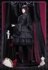 Cosplay Anime Costume Akemi Hora Role Role Anime Pu Magi Magi Magica RPA-RPA Kobieta słodka czarna sukienka Lolita Halloween RPAMING MUNOFOLC24320