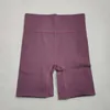 Damesshorts Naadloze effen yogabroek voor dames Schroefdraad Atletische hoge taille Push-up Gymleggingkleding