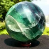Decorative Figurines Natural High Quality Fluorite Quartz Crystal Sample Solidified For Healing