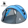 Schuilplaatsen Hui Lingyang Gooi Tent Outdoor Automatische Tenten Gooien Pop Up Waterdichte Camping Wandelen Tent Waterdichte Grote Familie Tenten