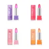 4 UnidsLot HengFang Temperatura Color Cambio Jelly Lip Balm Transparente Larga Duración Hidratar Lápiz Labial Maquillaje Cosmético 240313