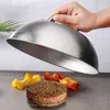 Mugs BBQ Pot Lid Stainless Steel Pan Handled Saucepan Household Frying Cover Lids Metal For Pots